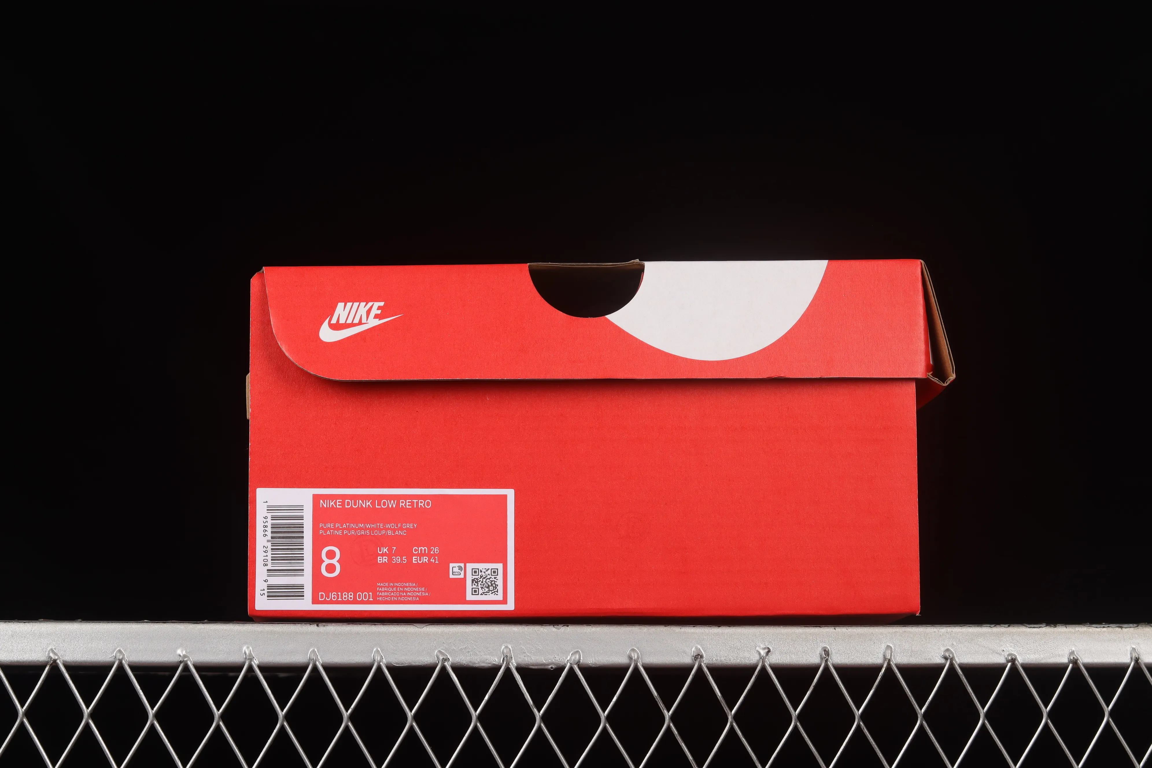 All categories Nk SB Dunk series Nk SB Dunk Low low-top sneakers J version Nk Dunk Low Retro "Grey White" cool gray color SB smashed backboard fashion casual sneakers DJ6188-001